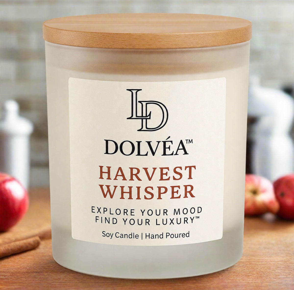 Harvest Whisper – Soy Candle, Net 08 oz | Cotton Wick | Cozy & Spiced