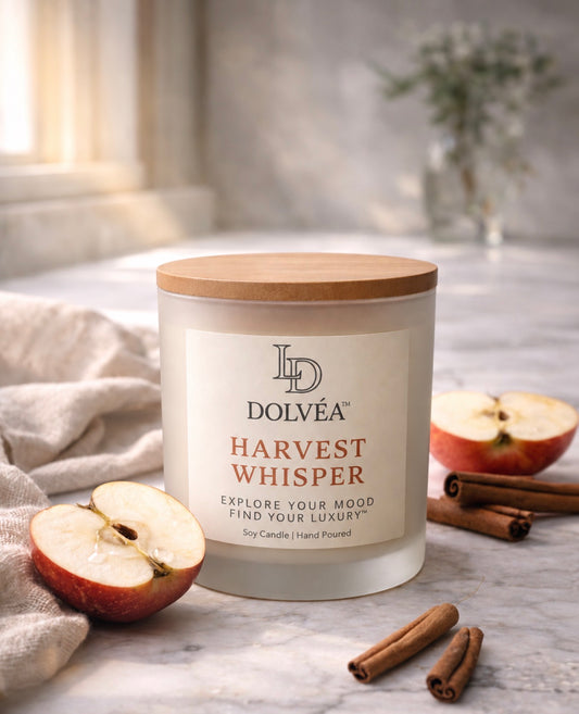 Harvest Whisper – Soy Candle, Net 08 oz | Cotton Wick | Cozy & Spiced