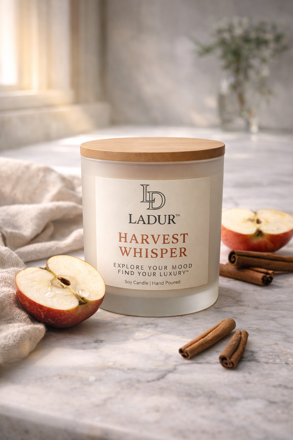 Harvest Whisper – Soy Candle, Net 08 oz | Cotton Wick | Cozy & Spiced